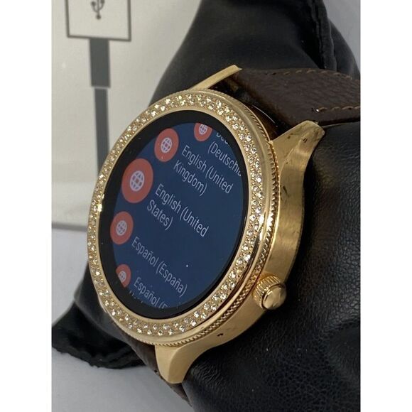 Fossil Gen 3 Authentic Genuine Smart Watch Custom Band FTW6008 CR460 - Picture 4 of 12